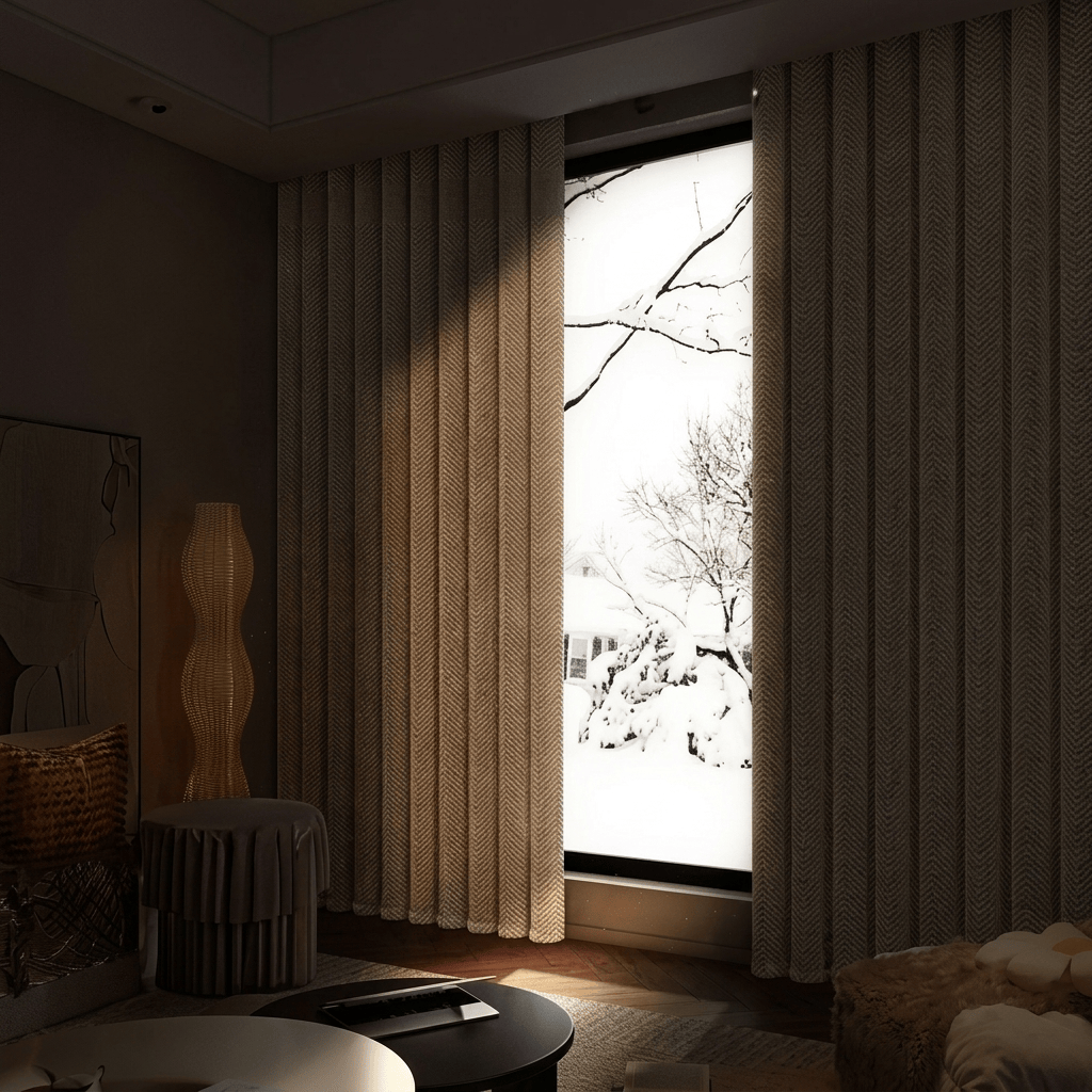 Rideau thermique anti-froid Veloria