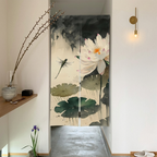 Rideau lin naturel