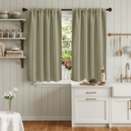 Rideaux fenêtre cuisine Veloria