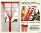 Rideau de porte en fil