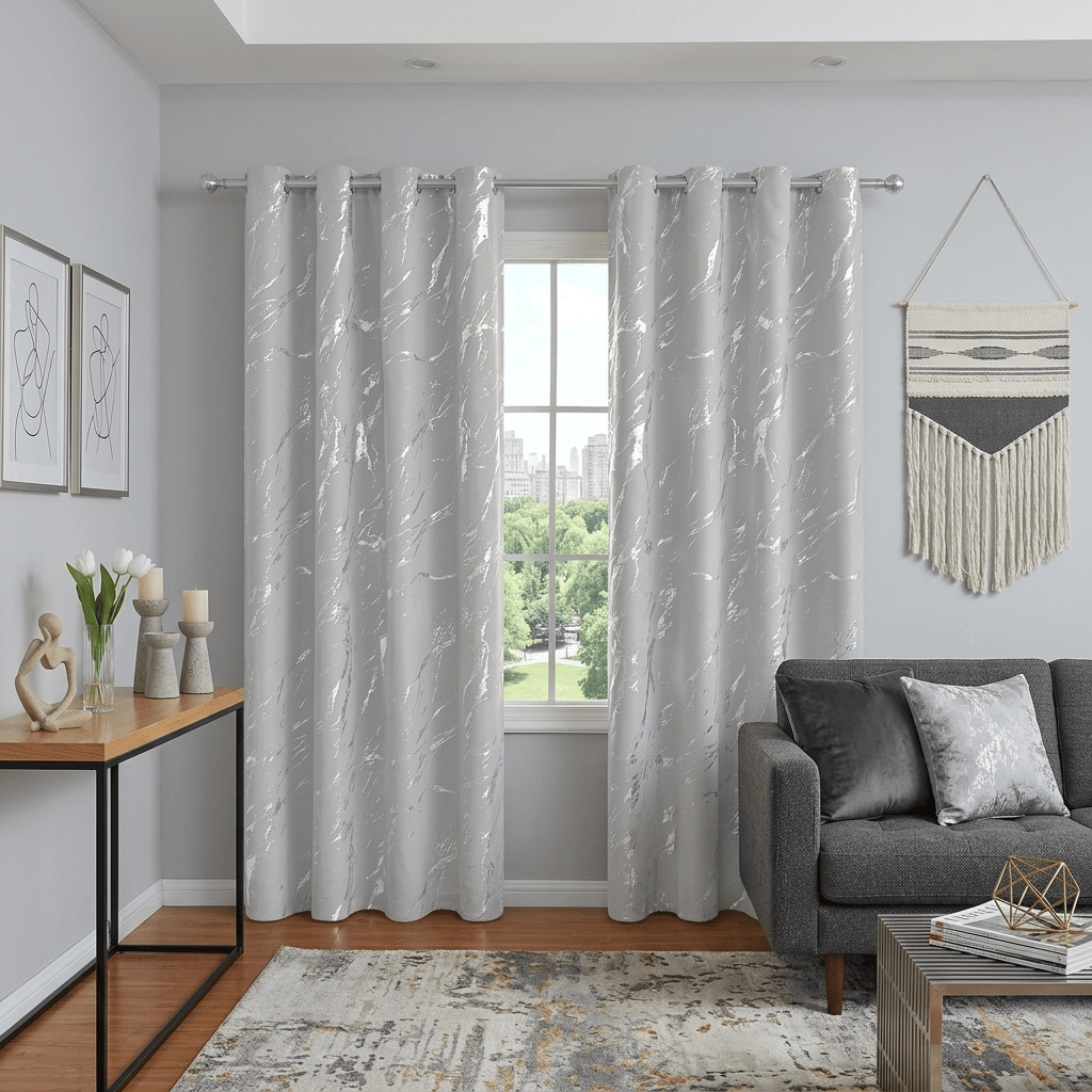 Rideaux salon moderne Veloria