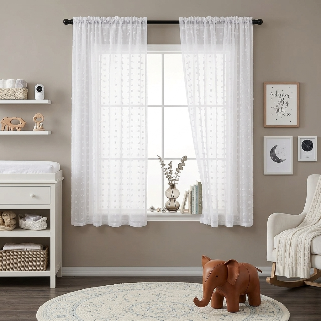 Rideau fenêtre chambre