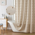 Rideau de douche chic