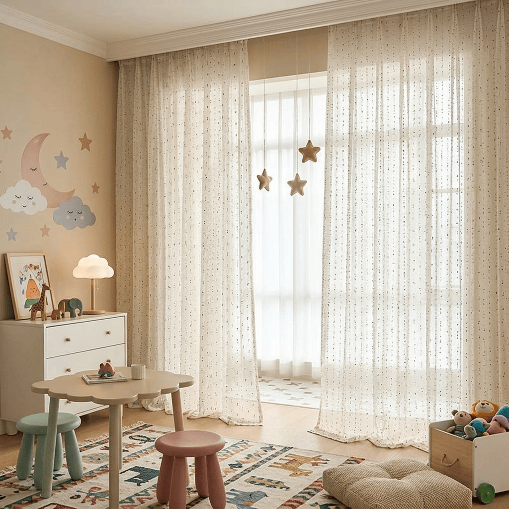 Rideau chambre enfant Veloria
