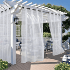 Rideau transparent extérieur Veloria