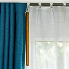 Crochet rideau rail