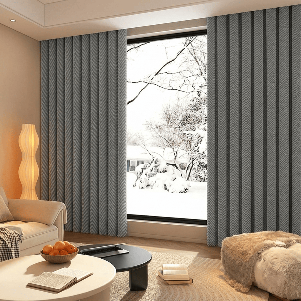 Rideau thermique anti-froid Veloria