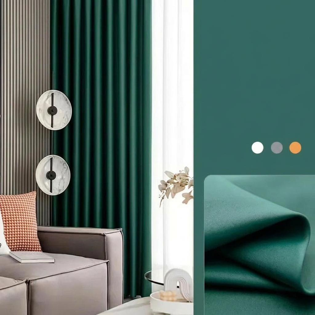 Rideau chambre adulte