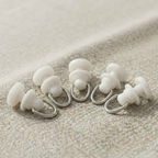 Crochet rideau rail