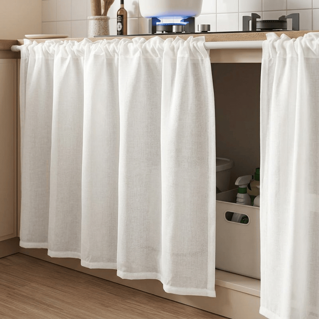 Rideau placard cuisine Veloria