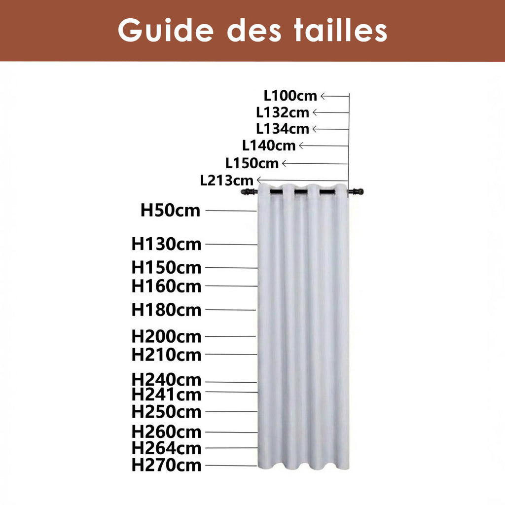 Rideaux salon moderne