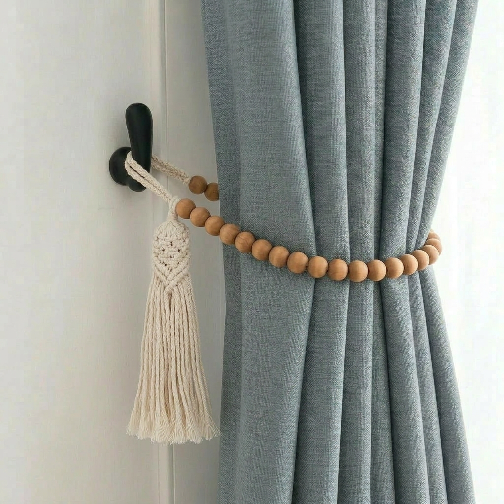 Crochet embrasse rideau