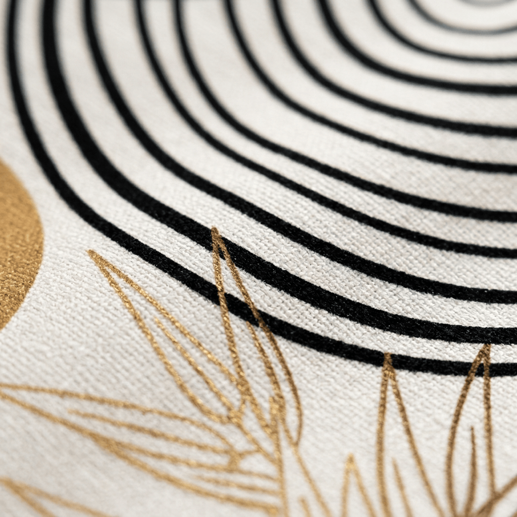Rideau design pour salon Veloria